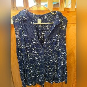 Disney/Lauren Conrad Alice in Wonderland Blouse